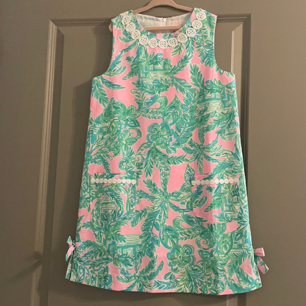 BNWT Girls Lilly Pulitzer classic shift dress, size 10